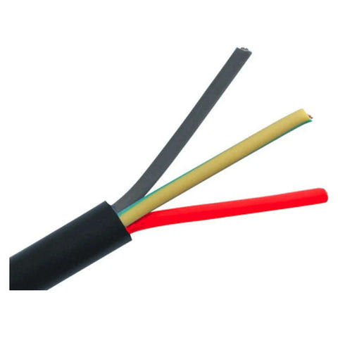 Polycab 2.5 Sq.mm 3 Core FRLS PVC Insulated Copper Sheathed Flexible Cable 100 Meters Black 
