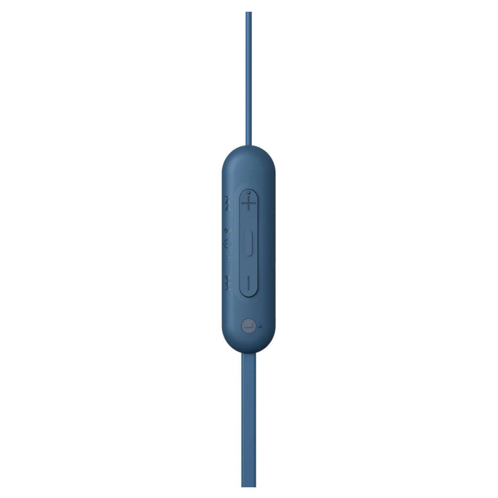 Sony Wireless Bluetooth In Ear Neckband Headphone Blue WI-C100
