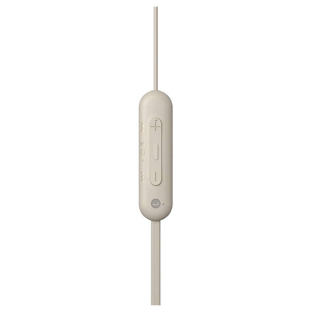 Sony Wireless Bluetooth In Ear Neckband Headphone Cream WI-C100