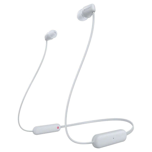 Sony Wireless Bluetooth In Ear Neckband Headphone White WI-C100 
