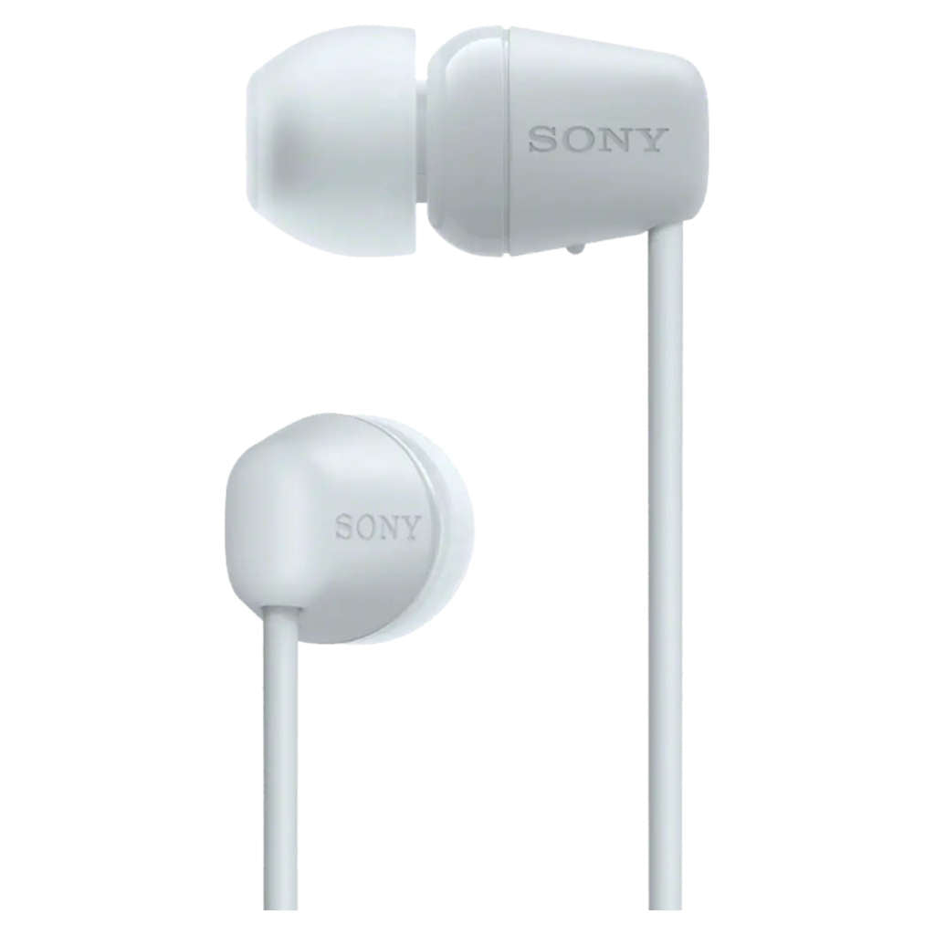 Sony Wireless Bluetooth In Ear Neckband Headphone White WI-C100