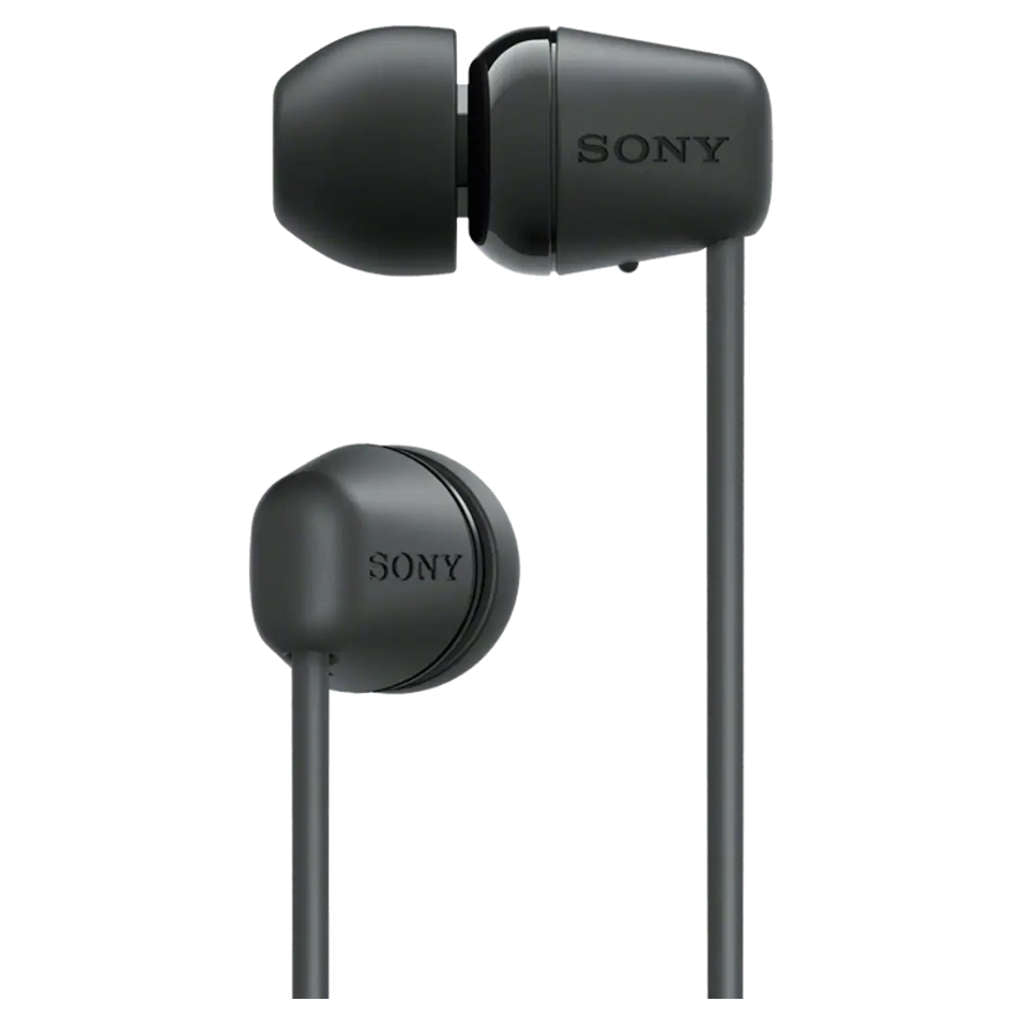 Sony Wireless Bluetooth In Ear Neckband Headphone Black WI-C100