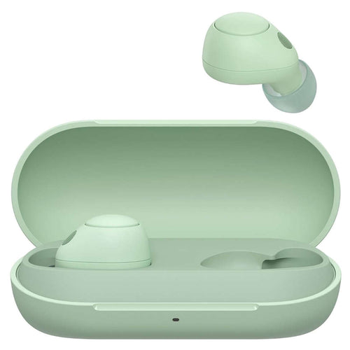 Sony Wireless Noise Cancellation Earbuds Sage Green WF-C700N