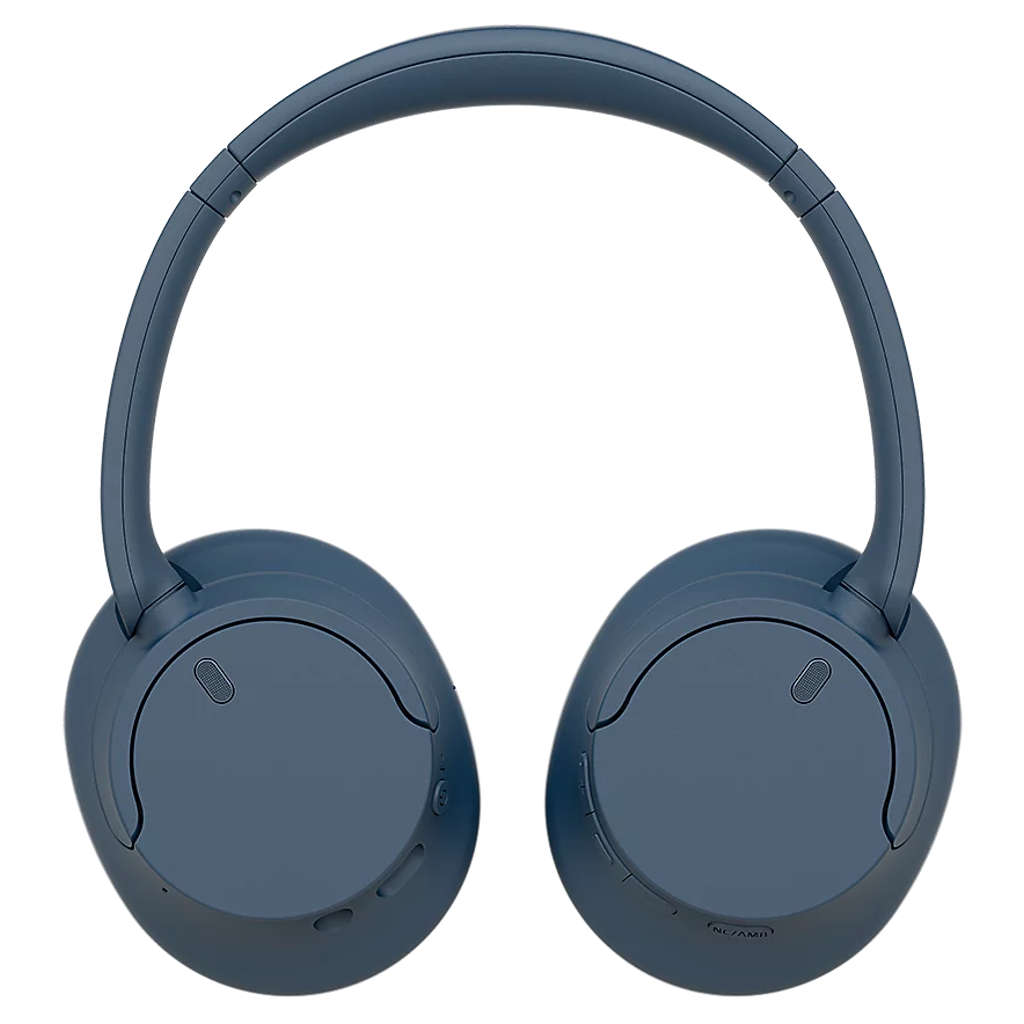 Sony Wireless Noise Cancellation Bluetooth Over Ear Headphones Blue WH-CH720N
