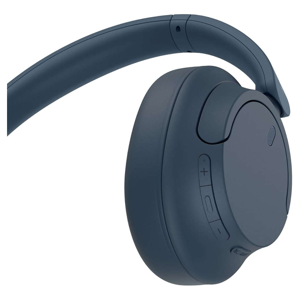 Sony Wireless Noise Cancellation Bluetooth Over Ear Headphones Blue WH-CH720N