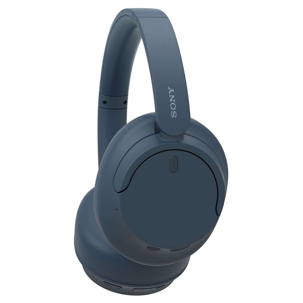 Sony Wireless Noise Cancellation Bluetooth Over Ear Headphones Blue WH-CH720N