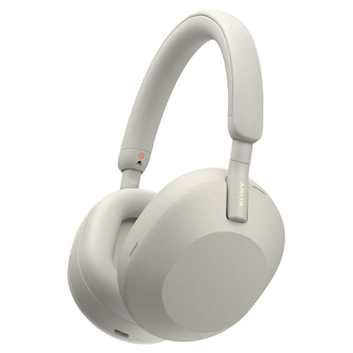 Sony Wireless Noise Cancellation Bluetooth Over Ear Headphones Platinum Silver WH-1000XM5 