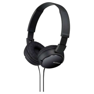 Sony Wired On Ear Headphones Without Mic Black MDR-ZX110 