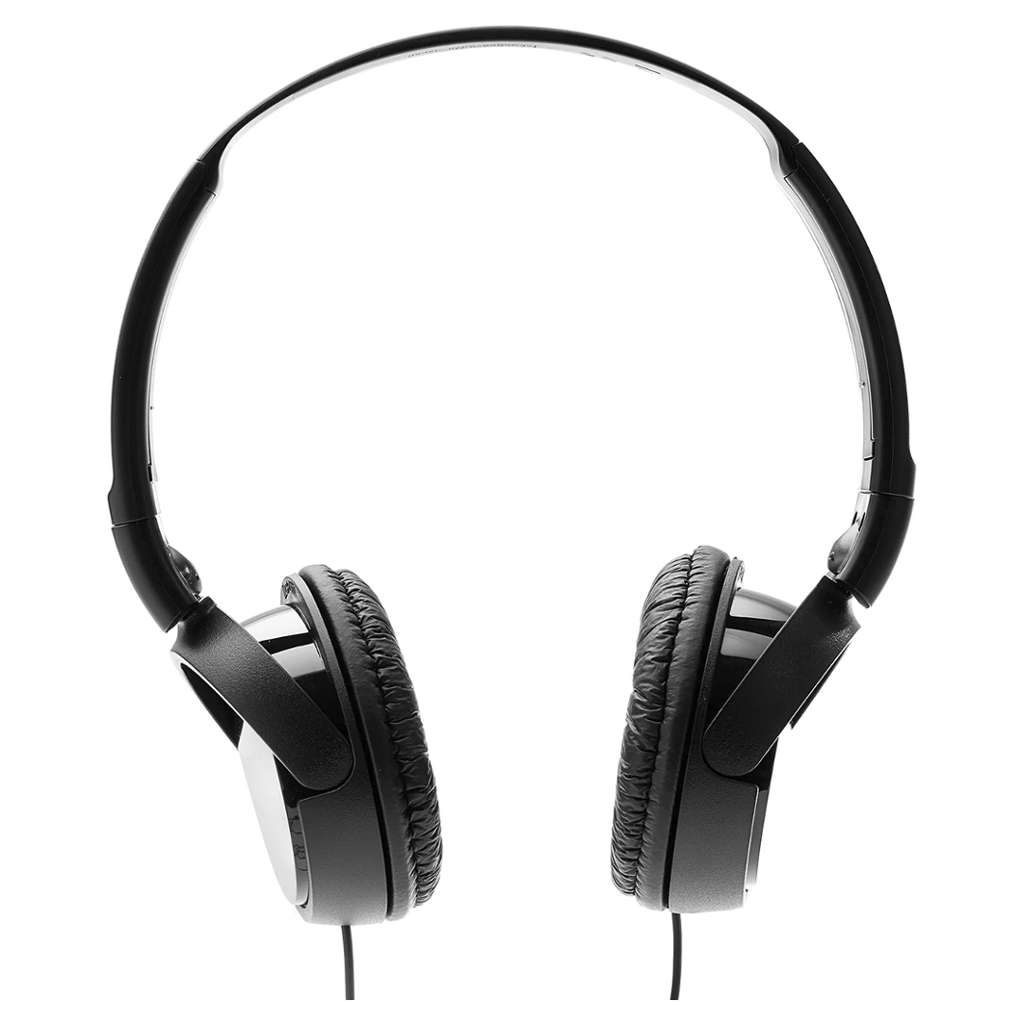 Sony Wired On Ear Headphones Without Mic Black MDR-ZX110