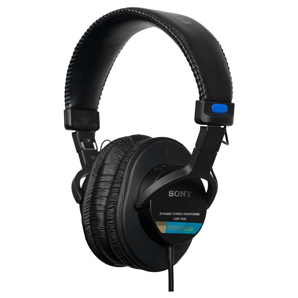 Sony Professional Wired On Ear Headphones MDR-7506 