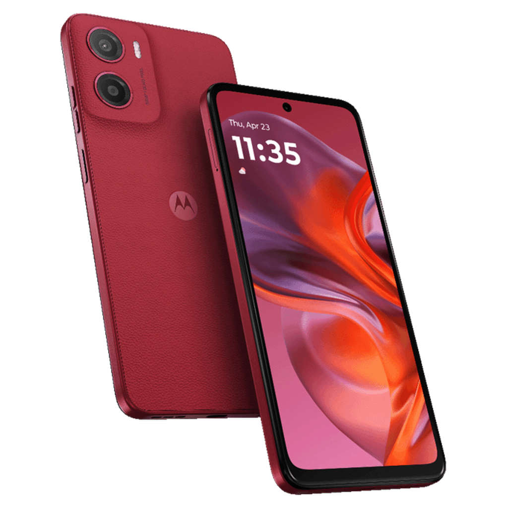 Motorola g05 Smartphone 4GB RAM 64GB Storage Plum Red