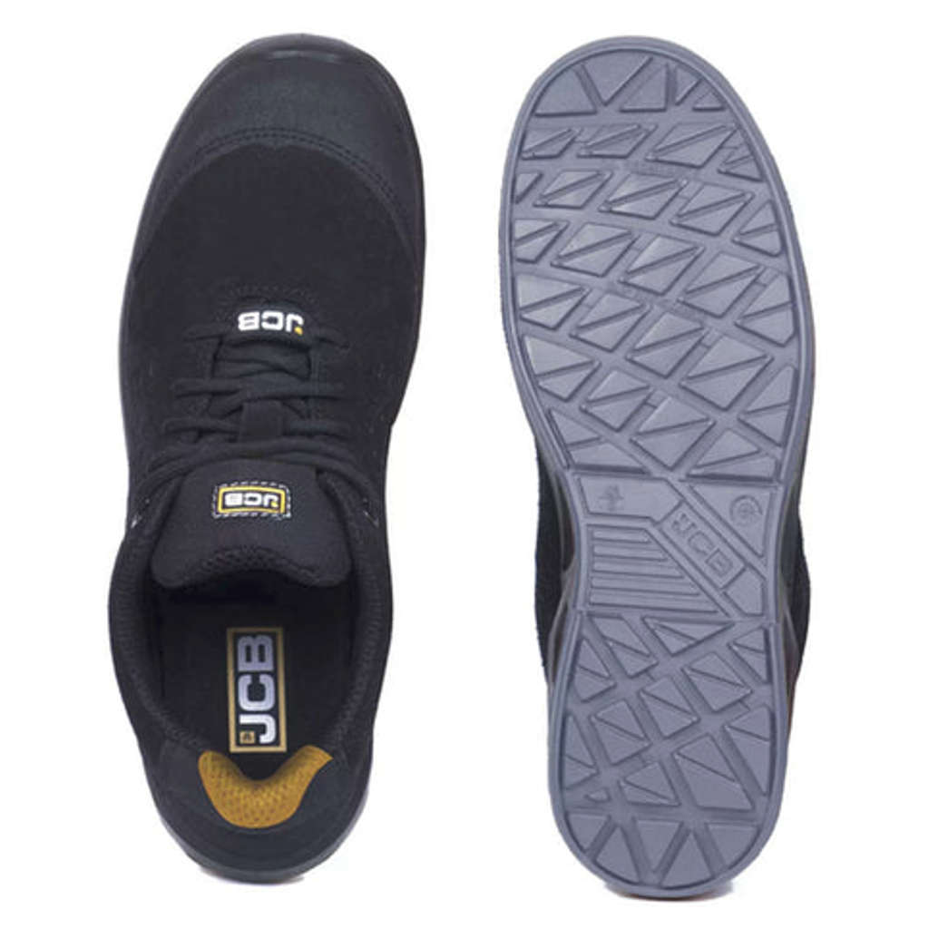JCB Vent Double Density Safety Shoe Size 11 Black