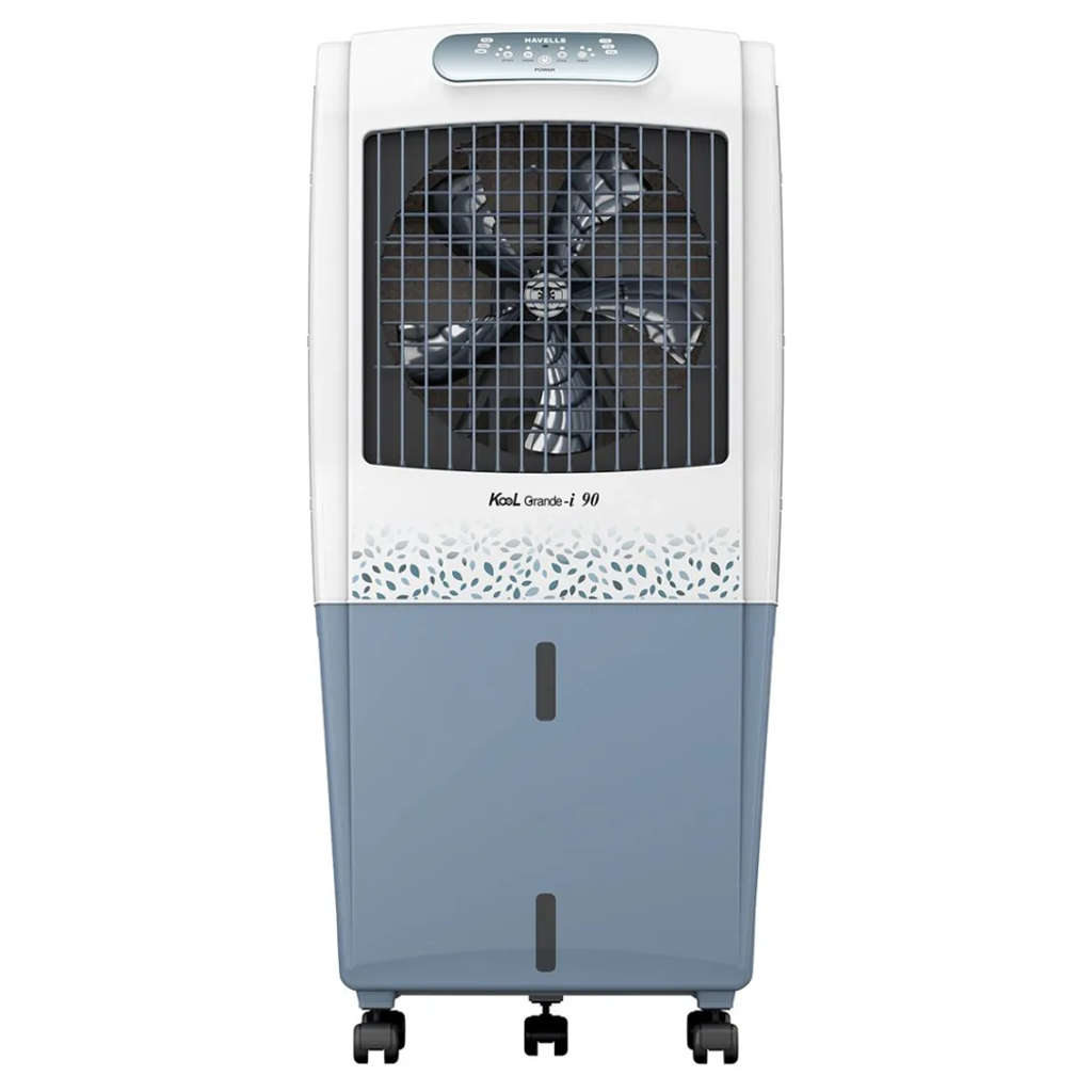 Havells KoolGrande-i 90 Desert Air Cooler 90 Litre White Grey GHRACBKE9X0 