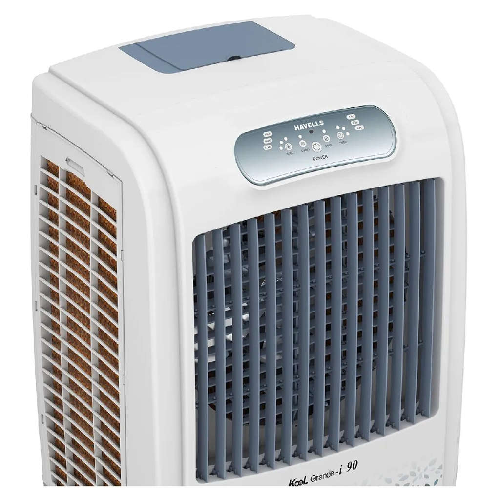 Havells KoolGrande-i 90 Desert Air Cooler 90 Litre White Grey GHRACBKE9X0