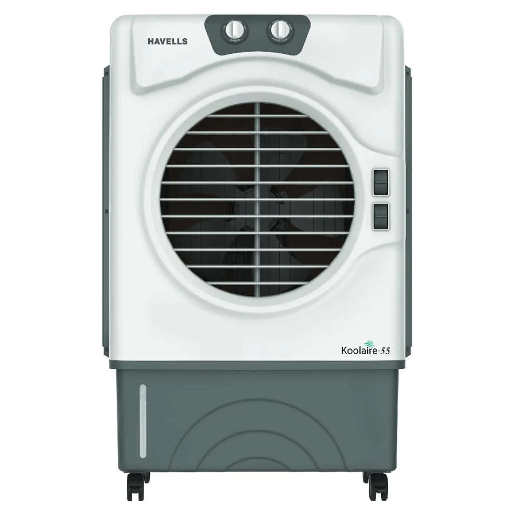 Havells Koolaire 55 Desert Air Cooler 55 Litre White Grey GHRACAAE050 