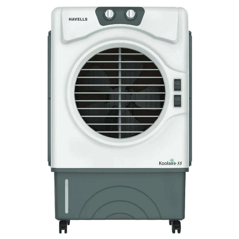 Havells Koolaire 55 Desert Air Cooler 55 Litre White Grey GHRACAAE050 