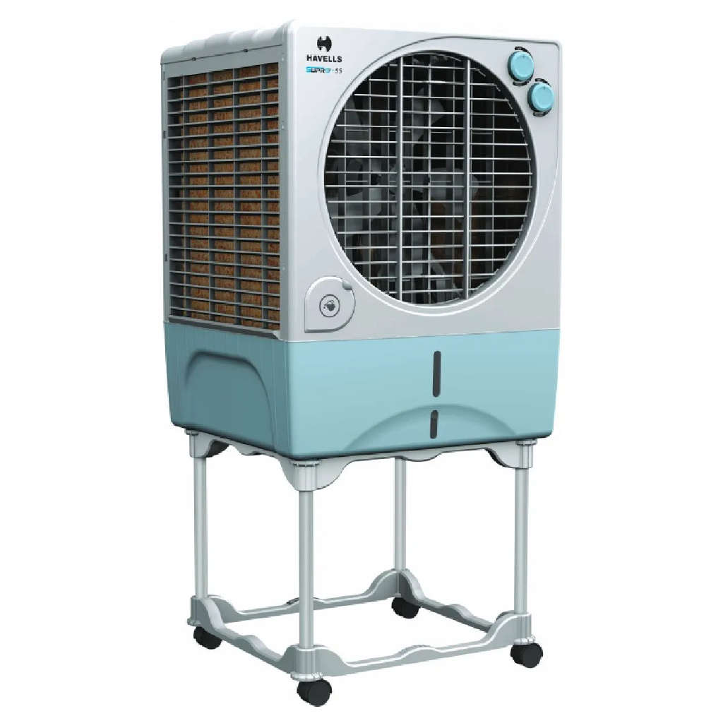 Havells Supro 55 Desert Air Cooler With Trolley 55 Litre GHRACSUG050C