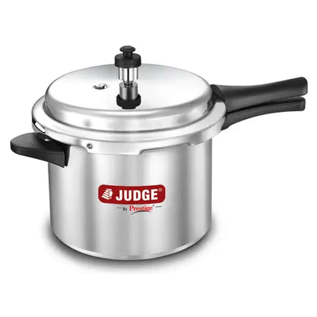 Judge Basics Outer Lid Aluminum Pressure Cooker Combo Pack Of 3
