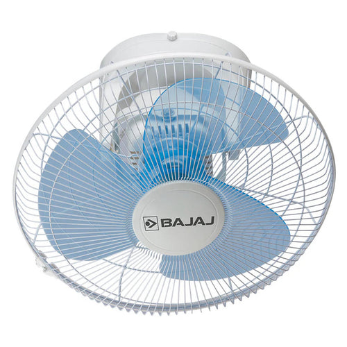 Bajaj GyroNetic 360 Cabin Fan 400 mm White & Blue 252087 