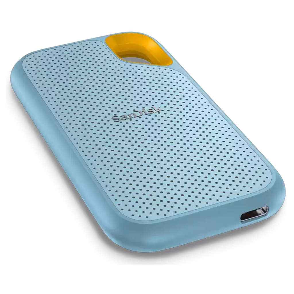 SanDisk Extreme Portable Soild State Drive 4TB Sky Blue SDSSDE61-4T00-G25B