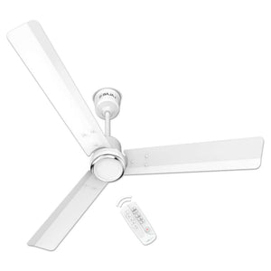 Bajaj Classico Sleek Plus BLDC Ceiling Fan With Remote 1200mm Base White 251083EE 