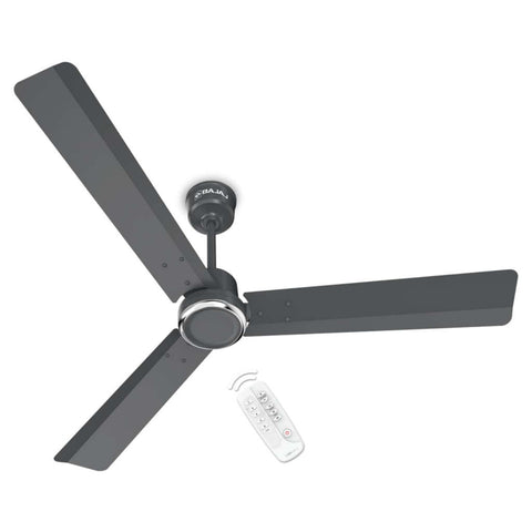 Bajaj Classico Sleek Plus BLDC Ceiling Fan With Remote 1200mm Coal Grey 251086EE 