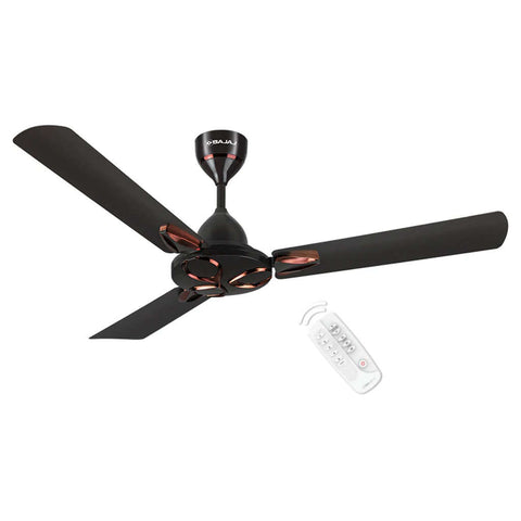 Bajaj Novella BLDC Ceiling Fan With Remote 1200mm Elegant Brown 251623EE 