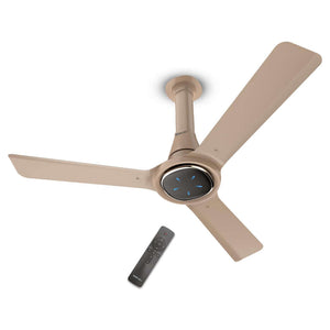 Bajaj Eurostos BLDC Ceiling Fan With Remote 1200mm Bronze Mist 251628EE 
