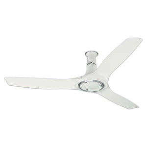 Bajaj Arioso 12DC5R BLDC Ceiling Fan With Remote 1200mm White & Chrome 251720EE 