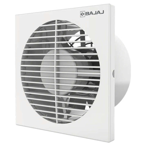 Bajaj RushAir Dom Exhaust Fan 150 mm Round White 70518 