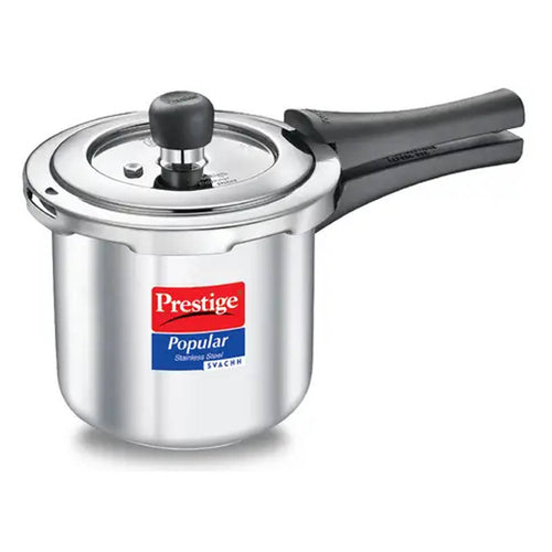 Prestige Popular Svachh Stainless Steel Pressure Cooker 2 Litre 20171 