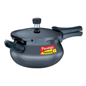 Prestige Deluxe Plus Hard Anodised Junior Handi Pressure Cooker 5 Litre Black 20143 