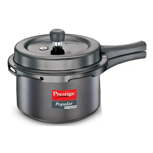 Prestige Popular Svachh Hard Anodised Pressure Cooker 3 Litre 20335 
