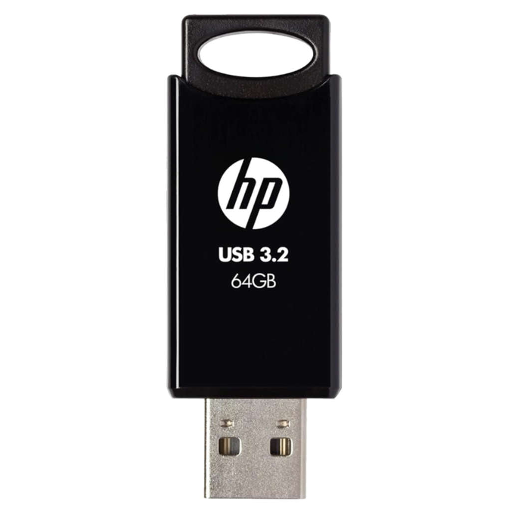 HP 712w USB 3.2 Flash Pen Drive 64GB Black 7Z379AA 