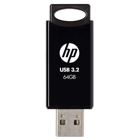 HP 712w USB 3.2 Flash Pen Drive 64GB Black 7Z379AA 