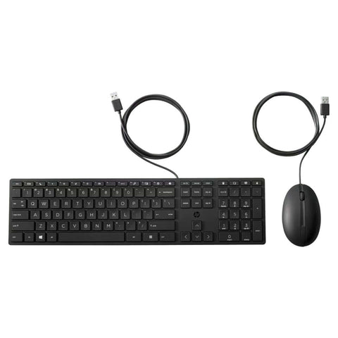 HP 320MK Wired Keyboard And Mouse Combo 9SR36AA 