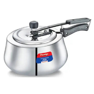 Prestige Nakshatra Cute Svachh Stainless Steel Pressure Cooker 3 Litre Silver 20148 