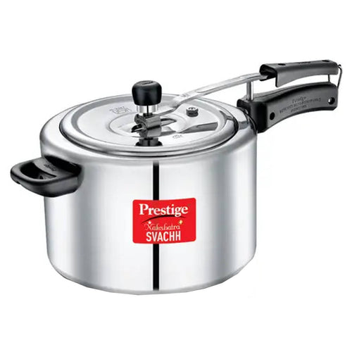 Prestige Nakshatra Plus Svachh Aluminium Inner Lid Pressure Cooker 8 Litre 10746 