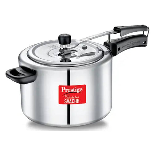 Prestige Nakshatra Svachh Aluminium Inner Lid Pressure Cooker 8 Litre 10741 