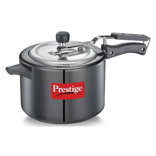 Prestige Nakshatra Duo Plus Svachh Hard Anodised Aluminium Pressure Cooker 5 Litre 20534 