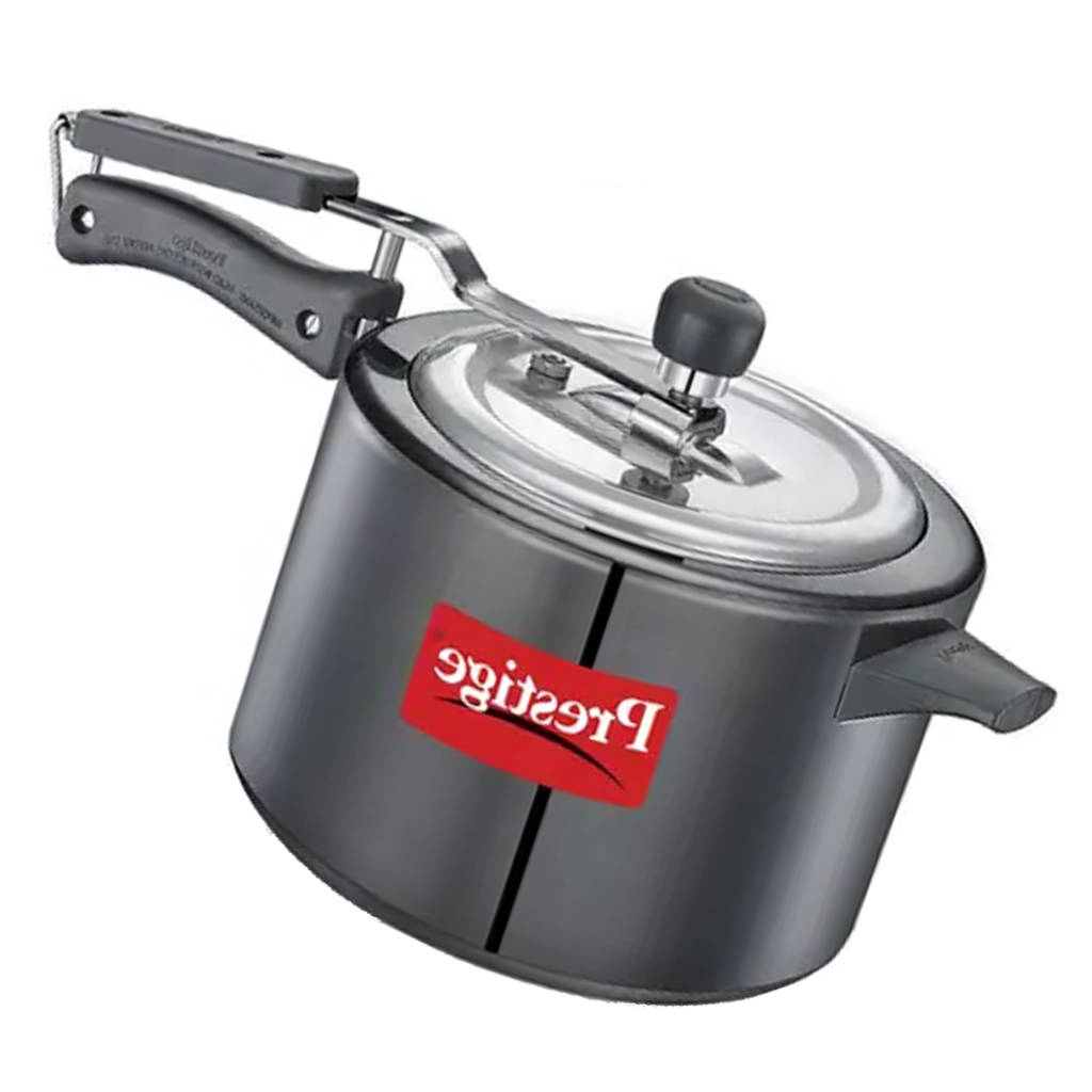 Prestige Nakshatra Duo Plus Svachh Hard Anodised Aluminium Pressure Cooker 5 Litre 20534