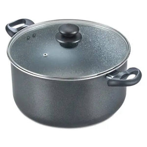 Prestige Omega Deluxe Granite Non-Stick Stock Pot 28 cm Black 36315 