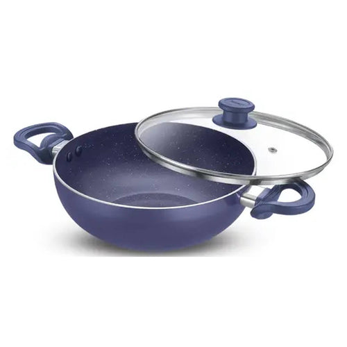 Prestige Ceraglide Non-Stick Kadai With Glass Lid 30 cm 38262 