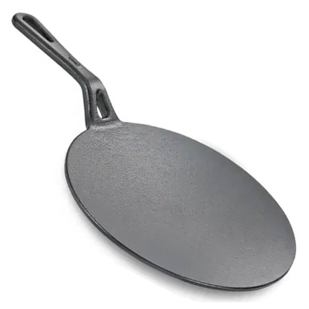 Prestige Cast Iron Scratch Resistant Concave Tawa 25 cm Black 30556