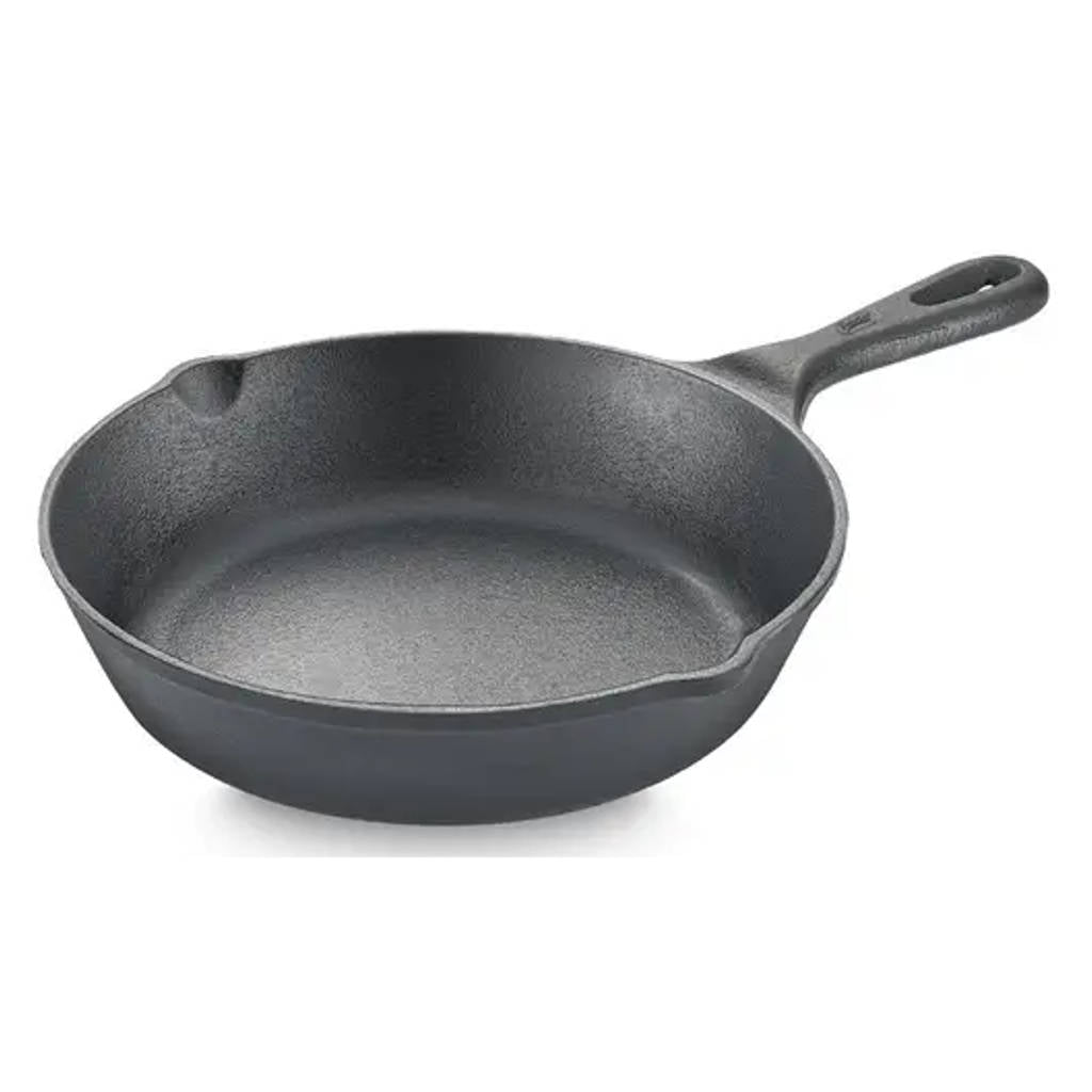 Prestige Cast Iron Scratch Resistant Round Base Fry Pan 20 cm Black 30558 