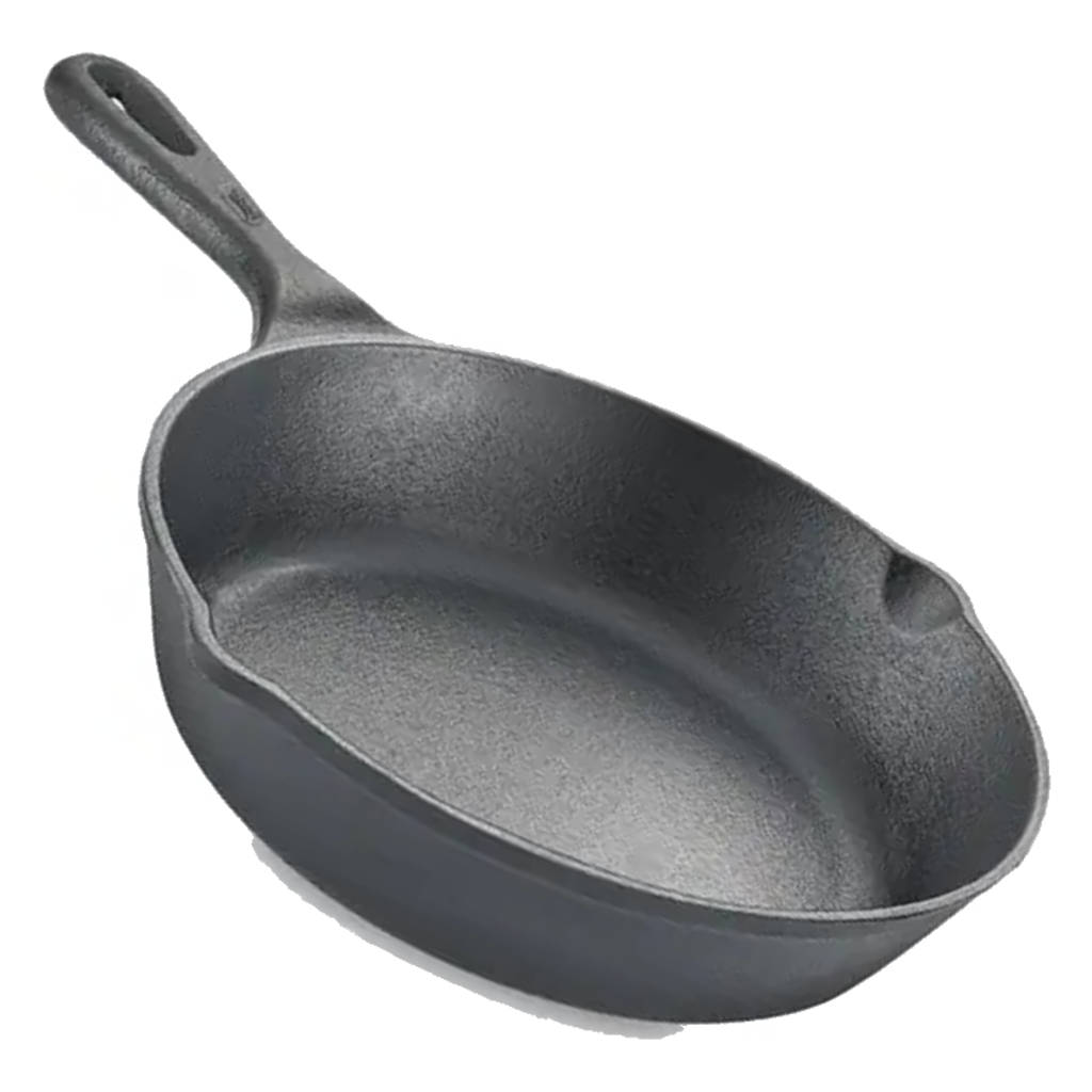 Prestige Cast Iron Scratch Resistant Round Base Fry Pan 20 cm Black 30558
