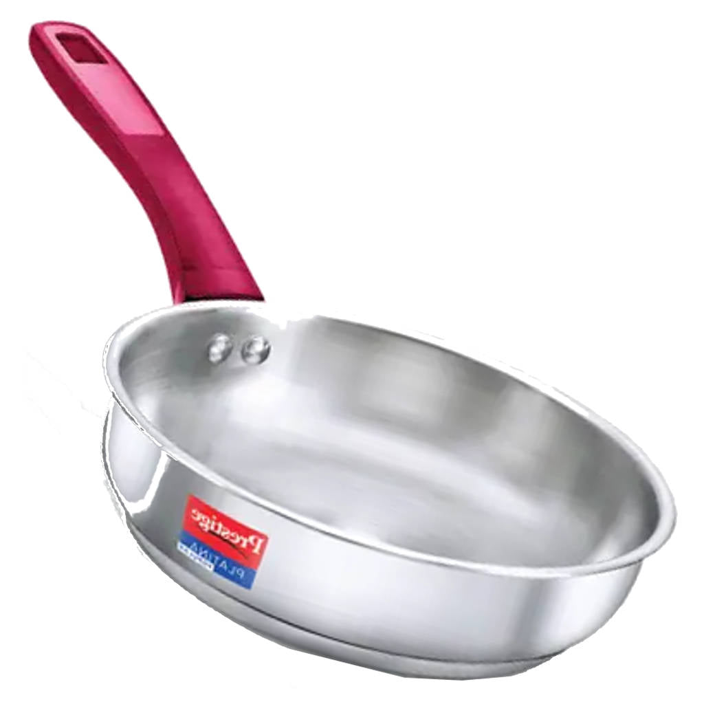 Prestige Platina Popular Stainless Steel Fry Pan 26 cm Silver 36880