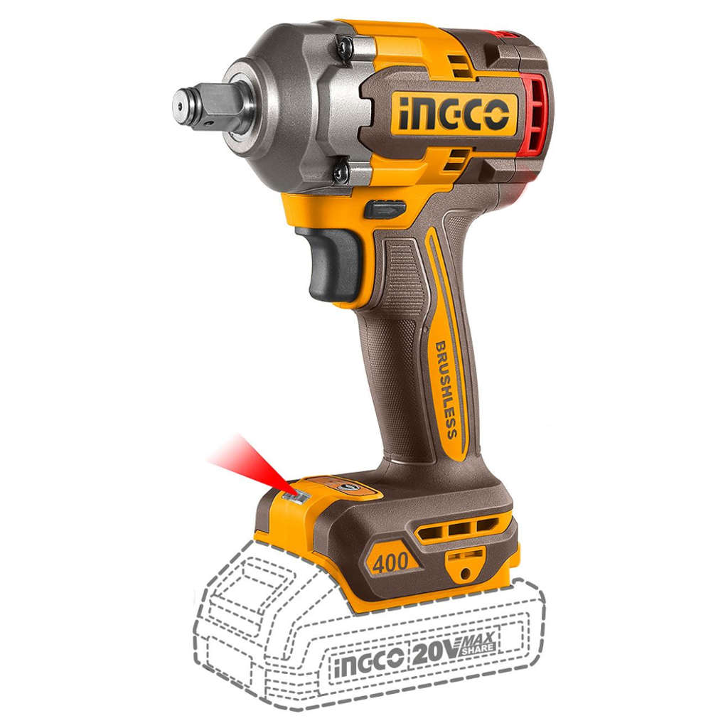 Ingco Lithium-Ion Cordless Combo Kit 2 Pcs CKLI20275