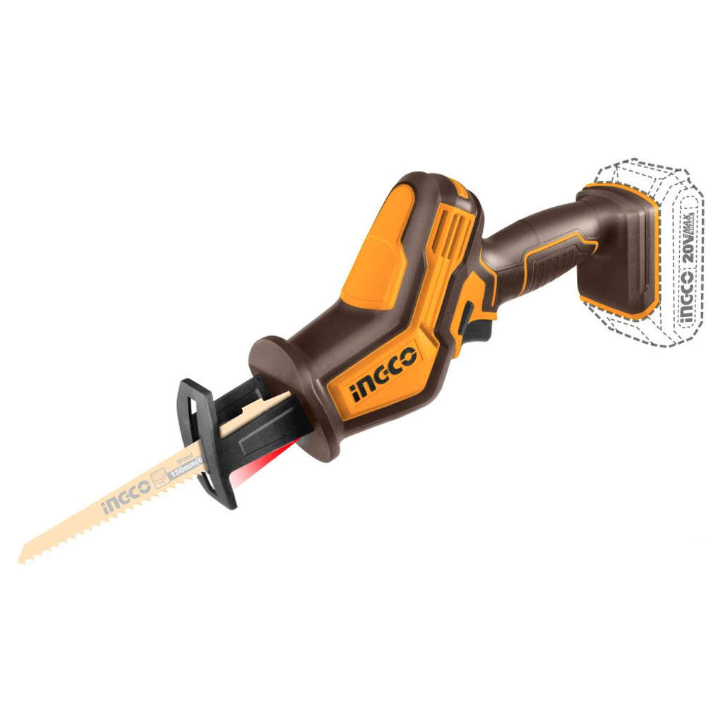 Ingco Cordless Reciprocating Saw 20 V CRSLI6508