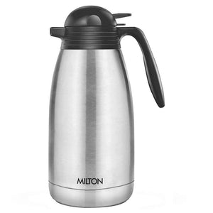 Milton Carafe Thermosteel 24 Hours Vacuum Flask Hot Or Cold 2000ml Stainless Steel 